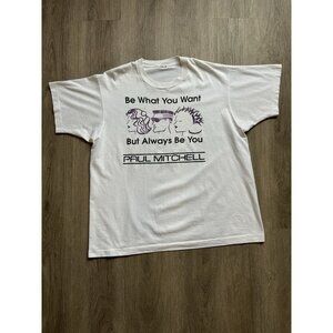 Vintage 90s Paul Mitchell Be What You Want But Alwasy Be You Shampoo Promo Rare